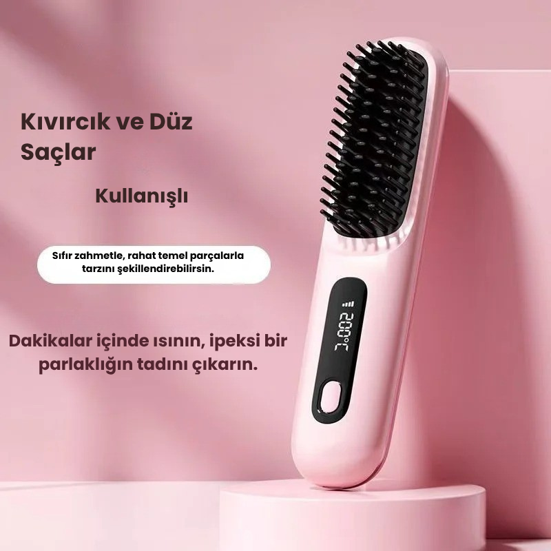 NoveaLuxe™ Taşınabilir Düzleştirici Tarak